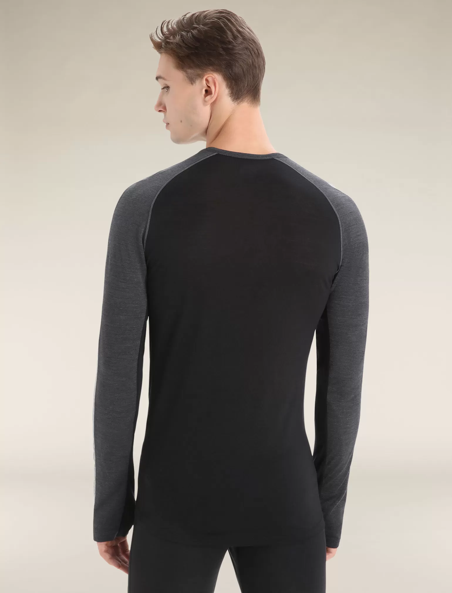 Icebreaker Men's 125 ZoneKnit™ Long Sleeve Crewe Thermal Top