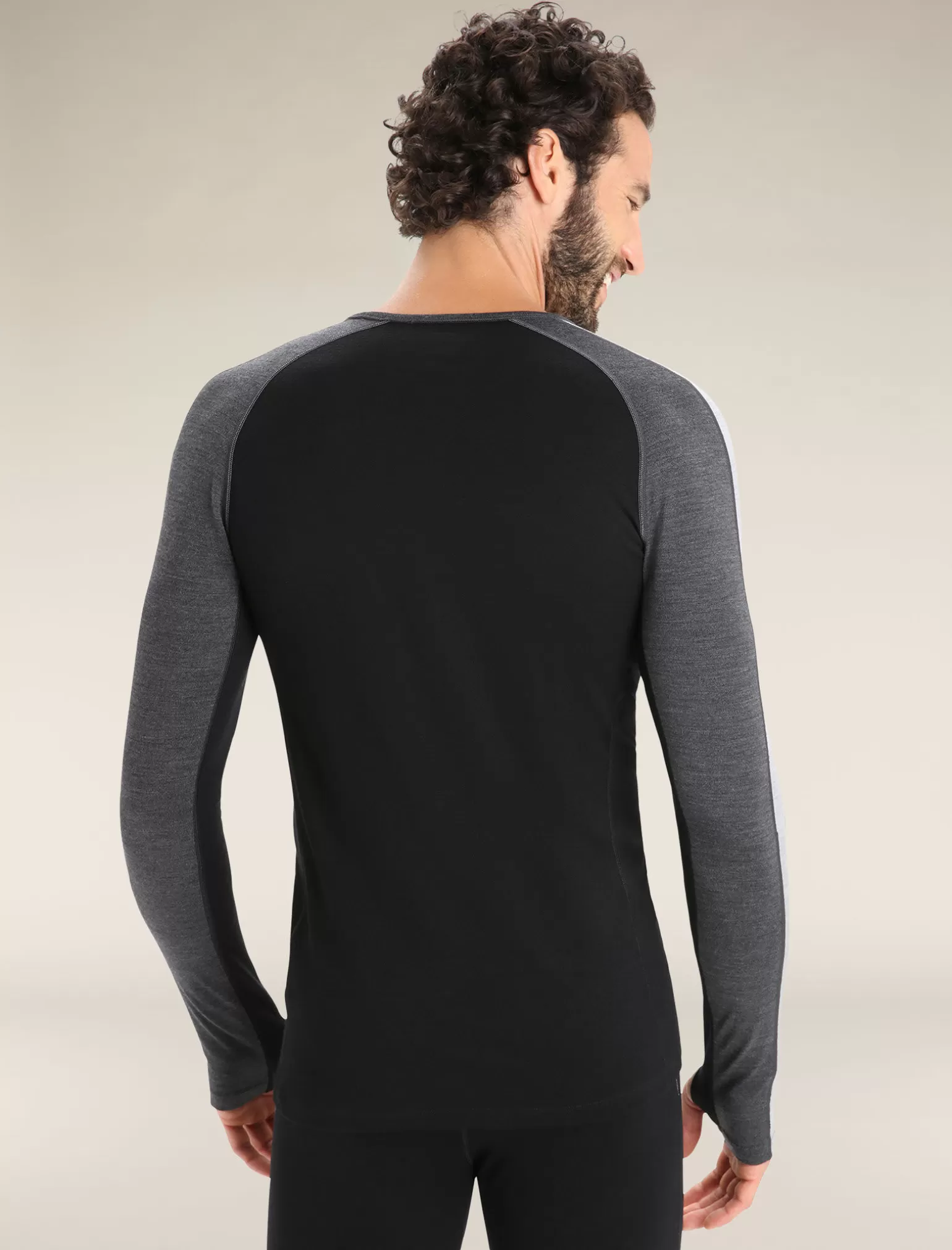 Icebreaker Men's 260 ZoneKnit™ Long Sleeve Crewe Thermal Top