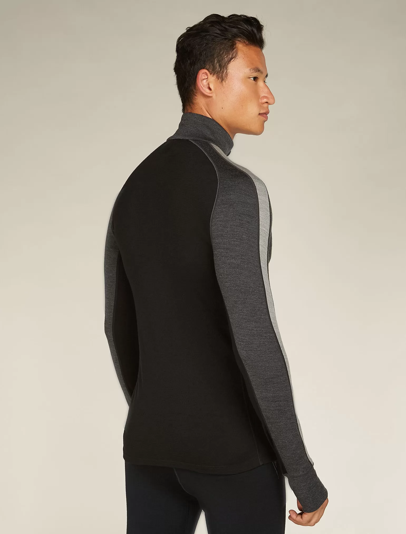 Icebreaker Men's 260 ZoneKnit™ Long Sleeve Half Zip Thermal Top