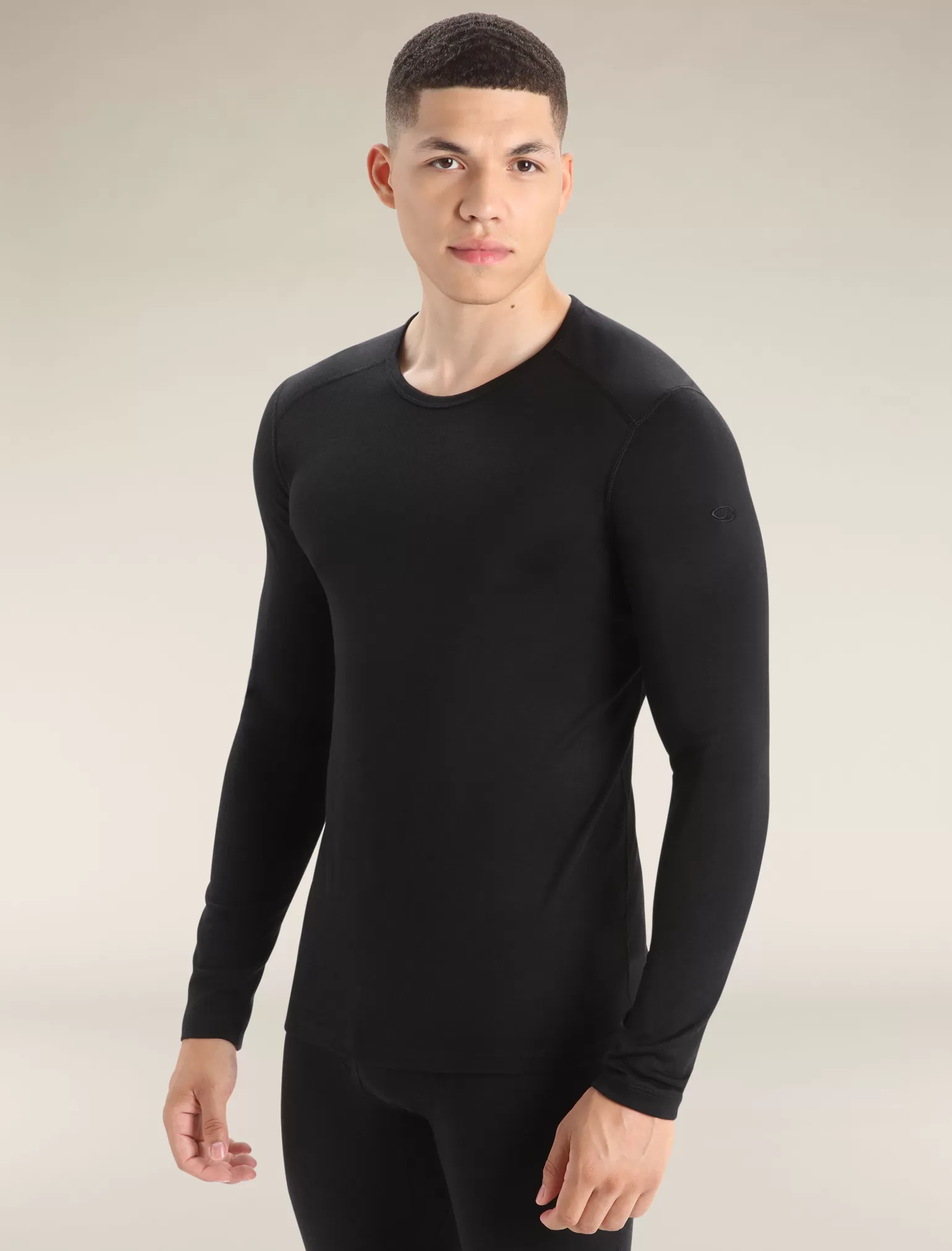 Icebreaker Men's Merino 200 Oasis Long Sleeve Crew Neck Thermal Top