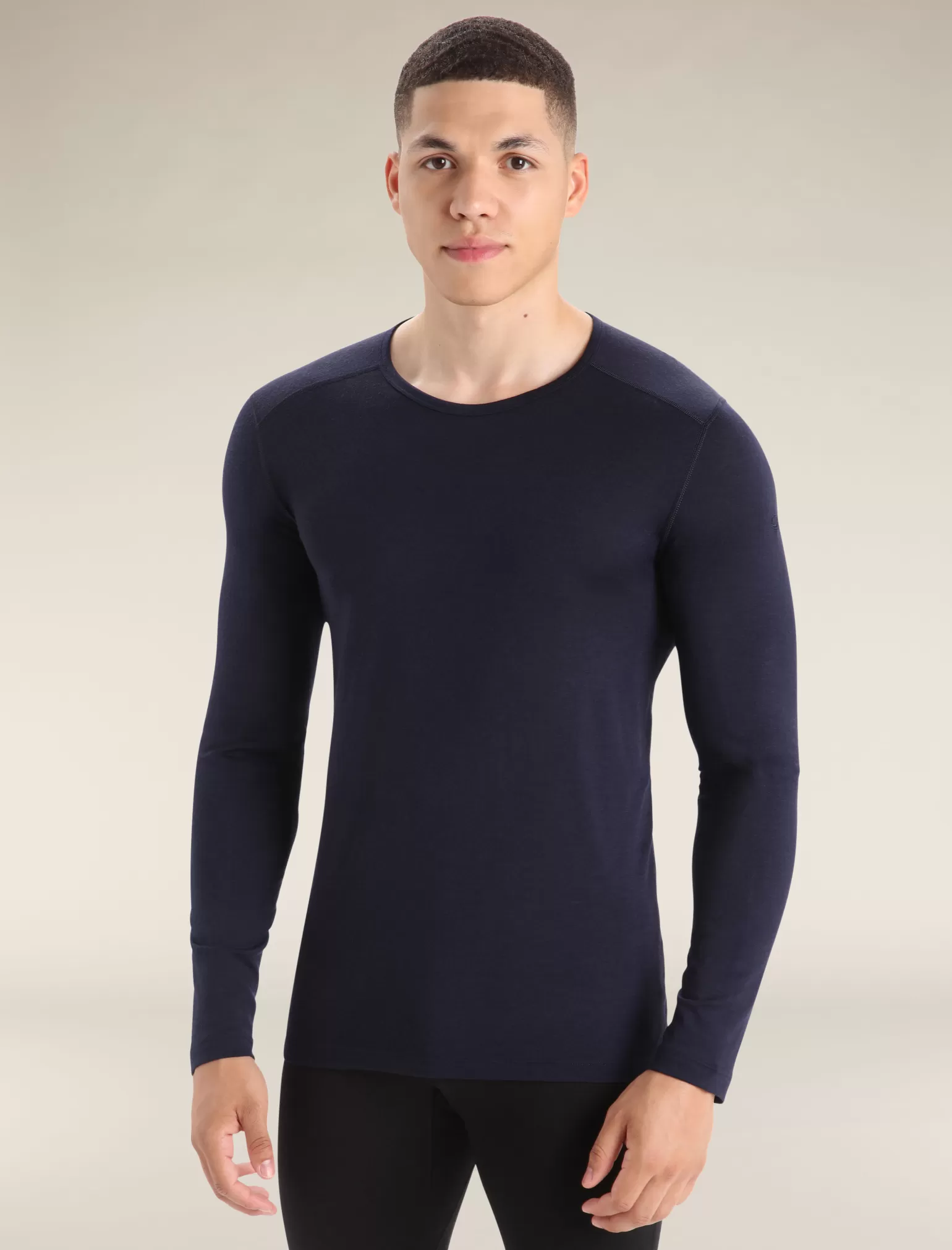 Icebreaker Men's Merino 200 Oasis Long Sleeve Crew Neck Thermal Top