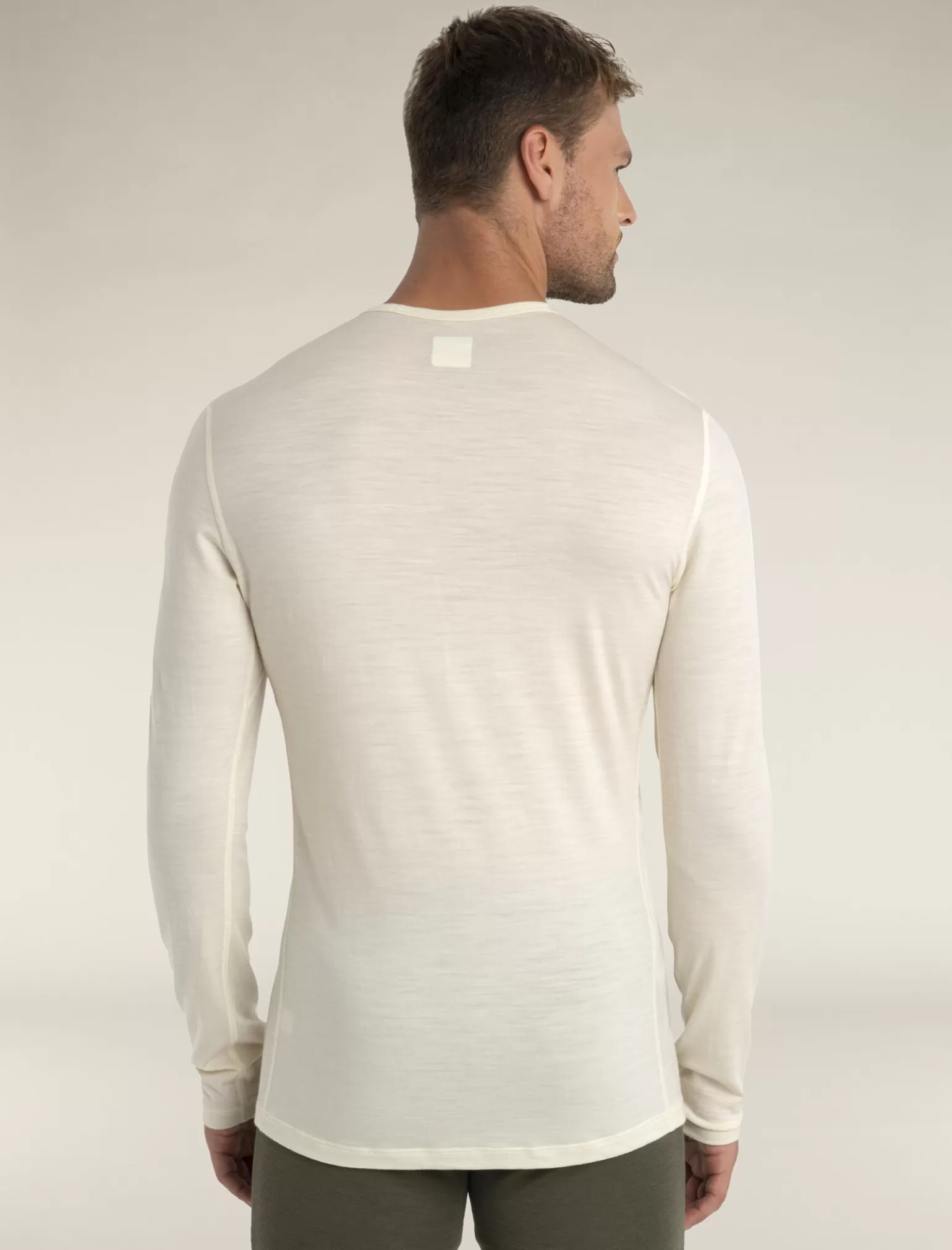 Icebreaker Men's Merino 200 Oasis Long Sleeve Crew Neck Thermal Top