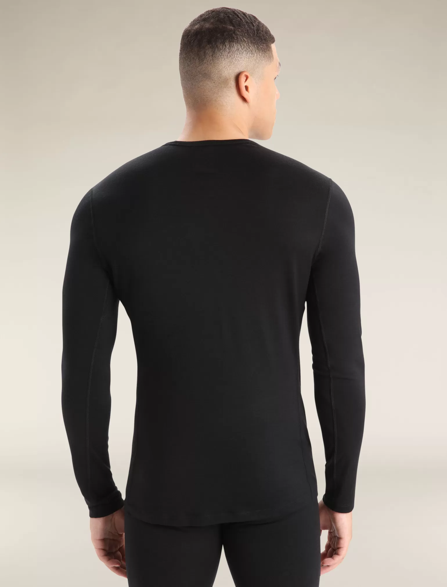 Icebreaker Men's Merino 200 Oasis Long Sleeve Crew Neck Thermal Top