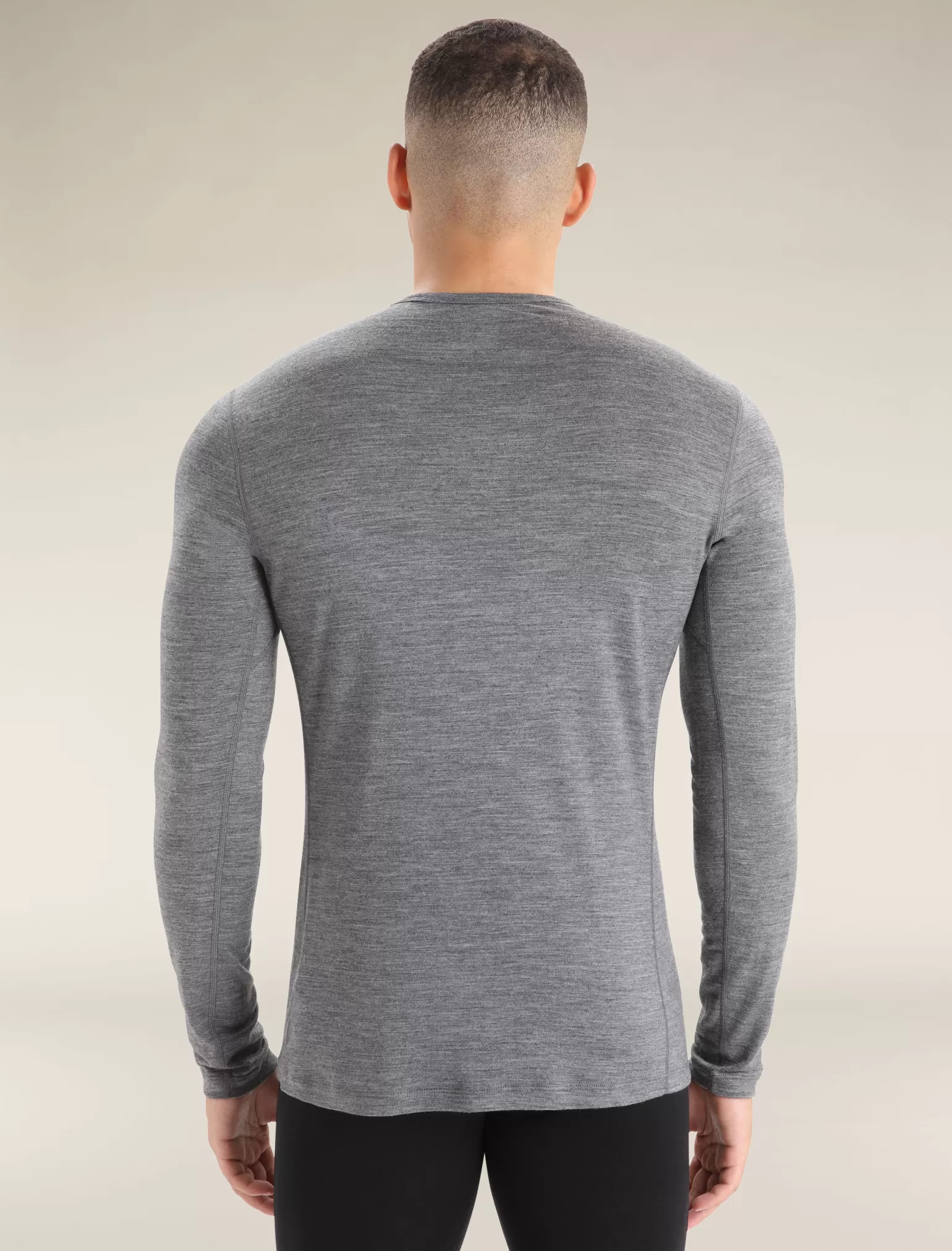 Icebreaker Men's Merino 200 Oasis Long Sleeve Crew Neck Thermal Top