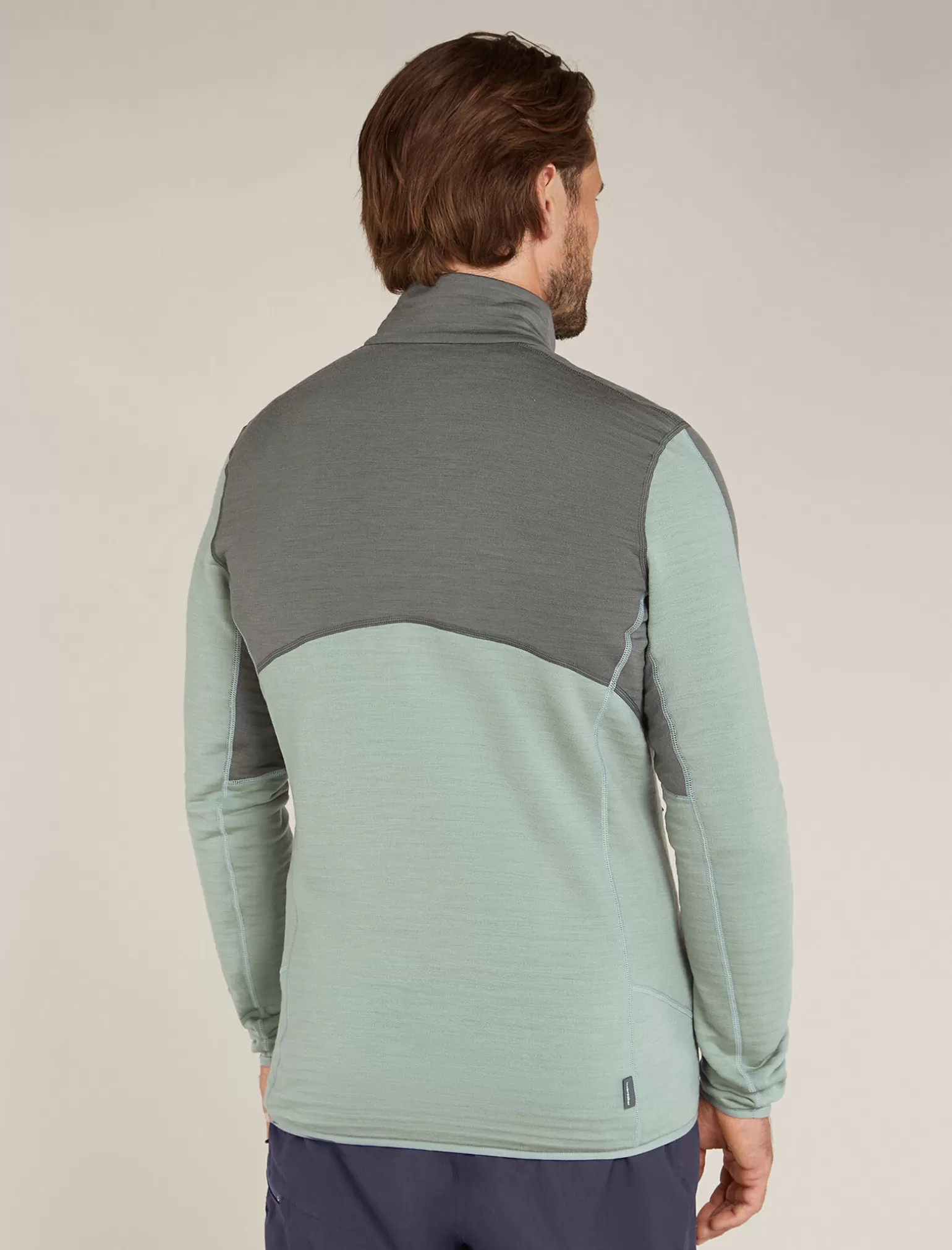 Icebreaker Men's Merino 400 RealFleece™ Descender Long Sleeve Zip