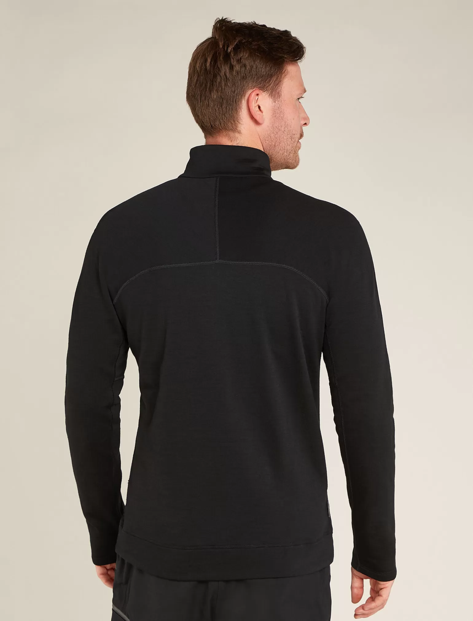 Icebreaker Men's Merino 360 Realfleece™ Elemental Long Sleeve Half Zip Jacket