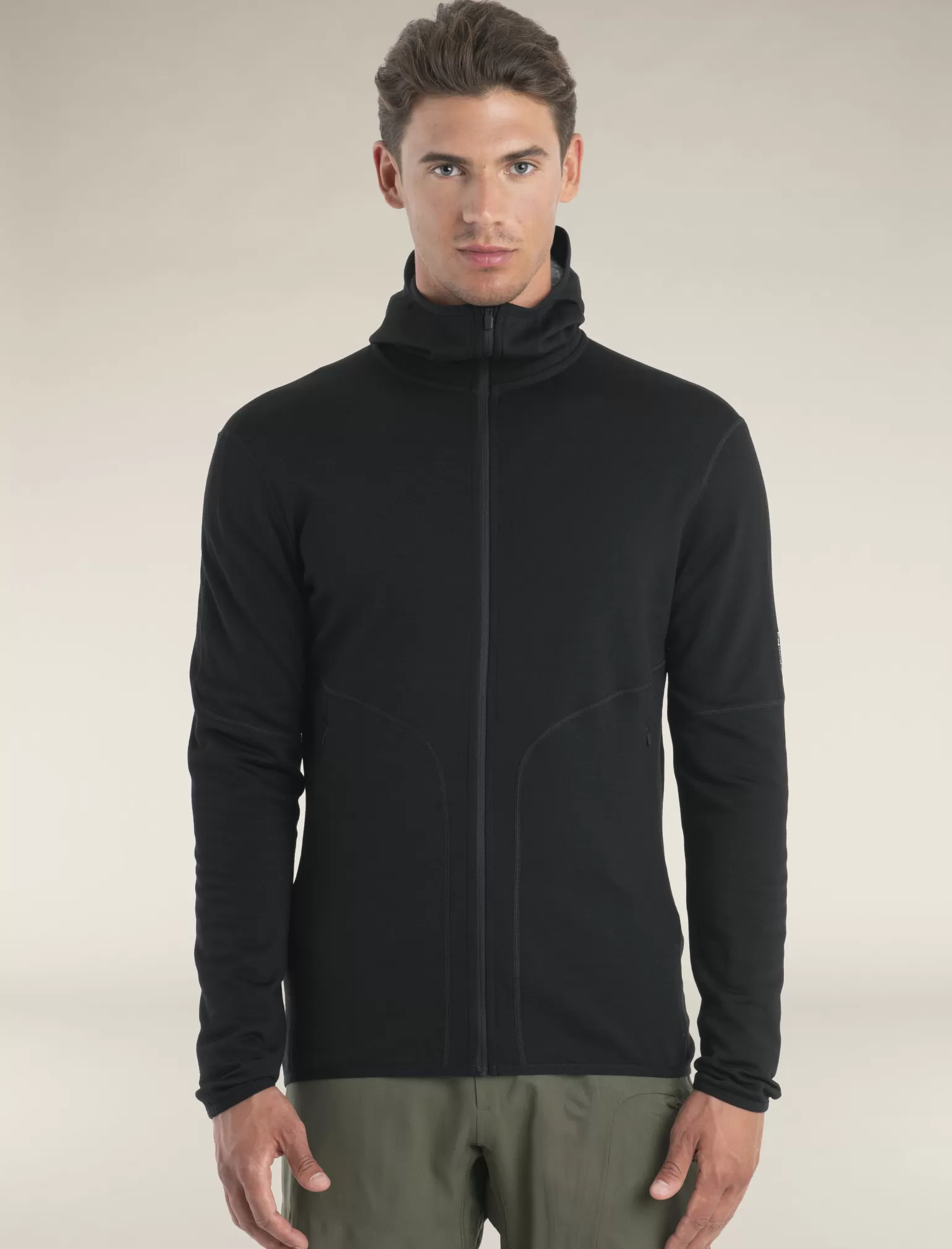 Icebreaker Men's Merino 560 Realfleece™ Elemental Long Sleeve Zip Hoodie