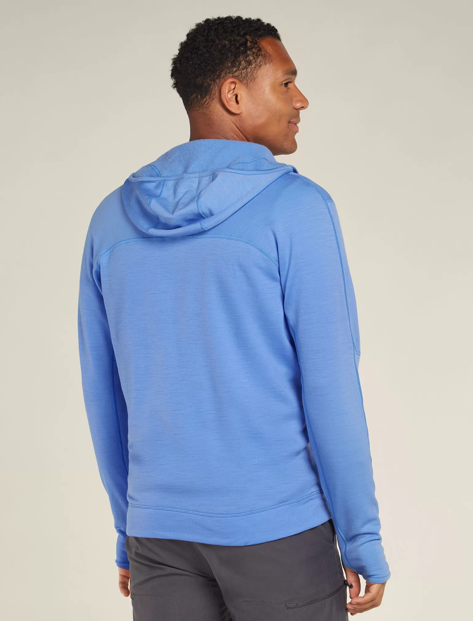 Icebreaker Men's Merino 360 Realfleece™ Elemental Long Sleeve Zip Hoodie