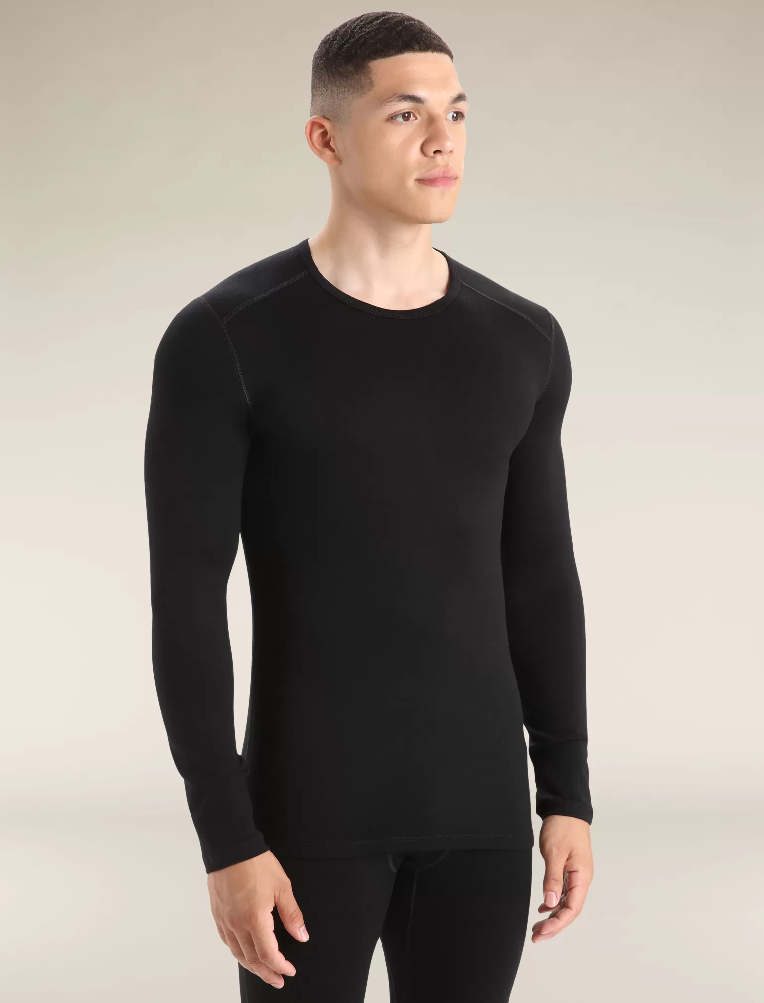 Icebreaker Men's Merino 260 Tech Long Sleeve Crew Neck Thermal Top