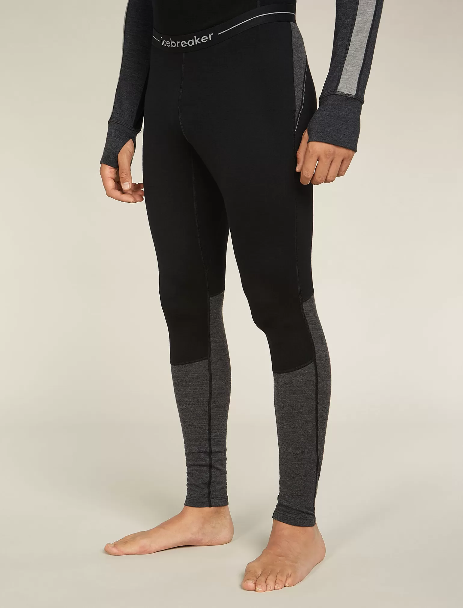 Icebreaker Men's Merino 260 ZoneKnit™ Merino Thermal Leggings