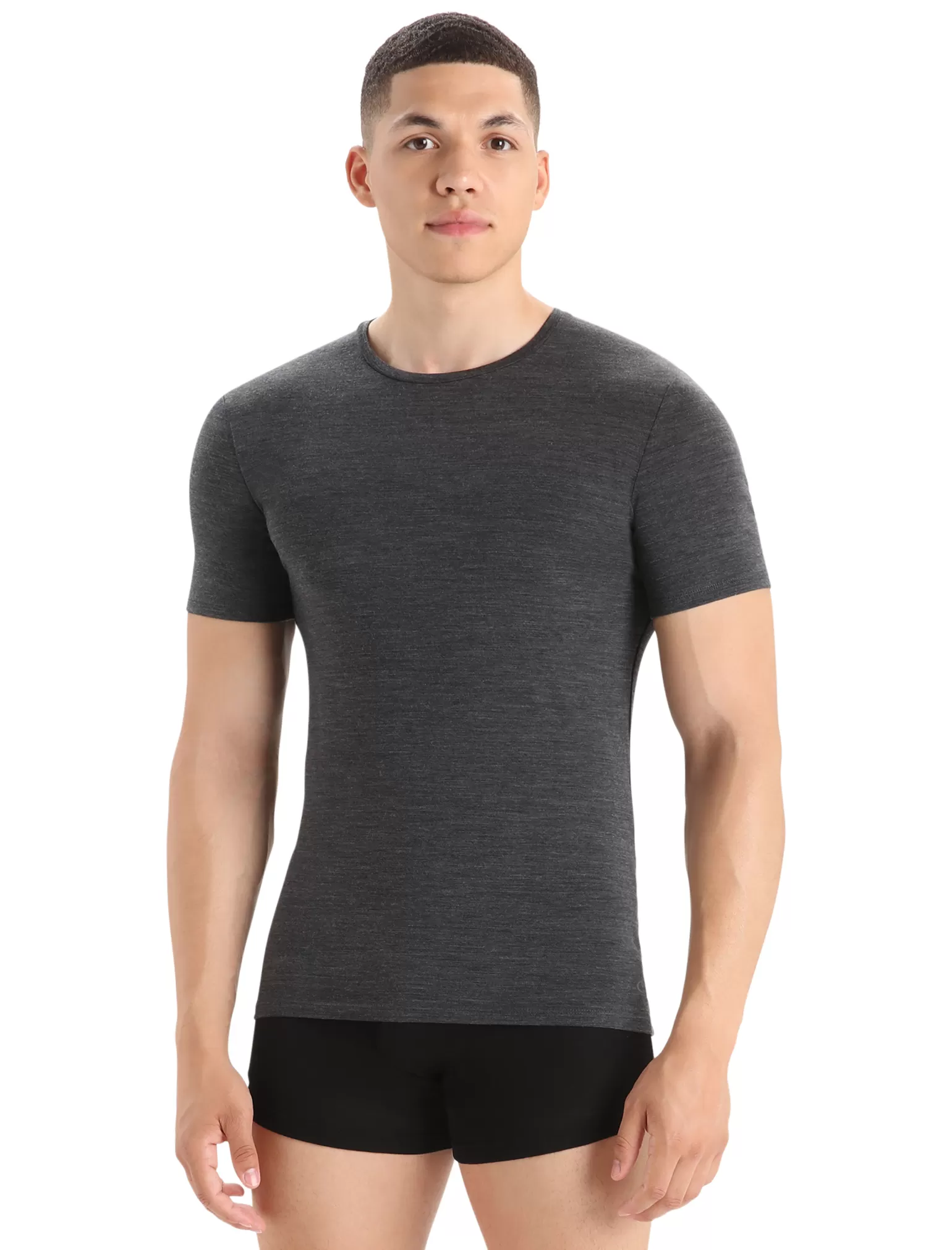 Icebreaker Men's Merino Anatomica Short Sleeve Crew Neck Tee