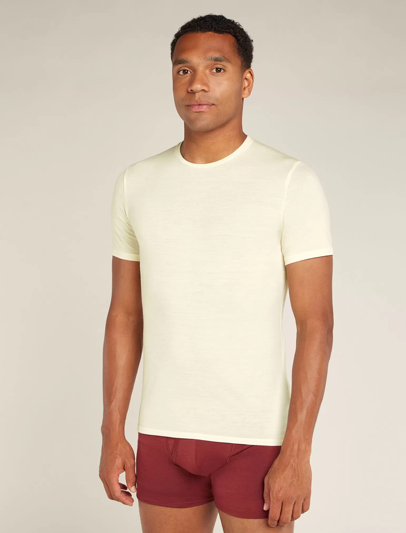 Icebreaker Men's Merino Anatomica Short Sleeve Crew Neck Tee