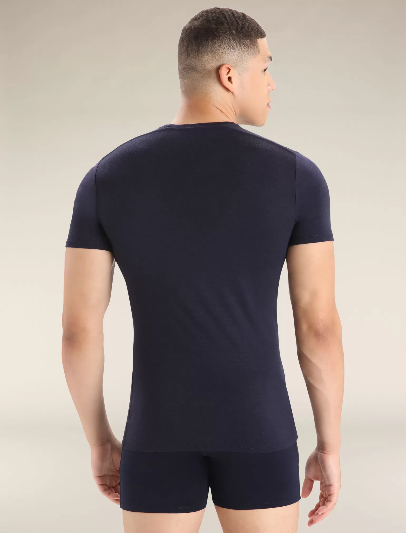 Icebreaker Men's Merino Anatomica Short Sleeve Crew Neck Tee