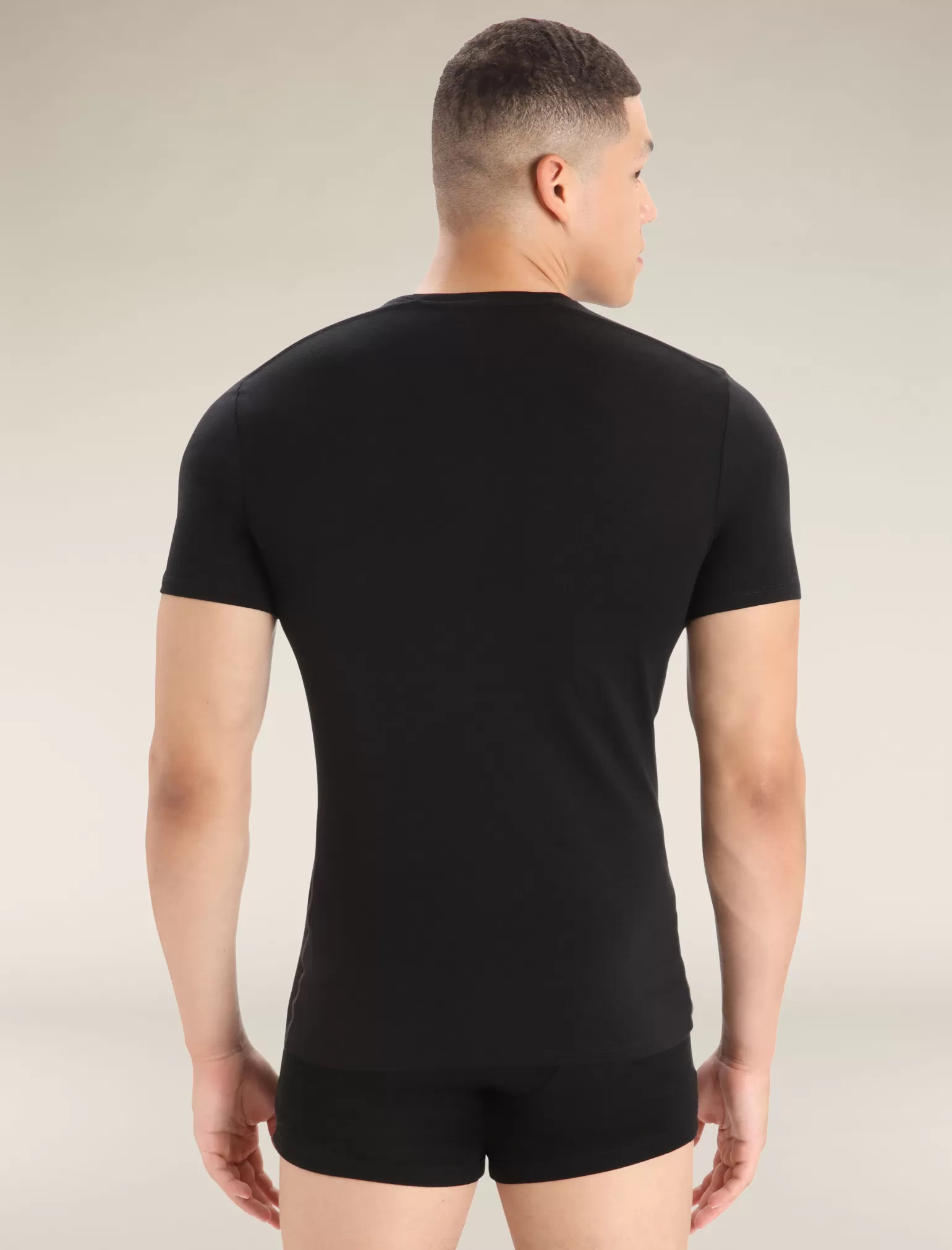 Icebreaker Men's Merino Anatomica Short Sleeve Crew Neck Tee