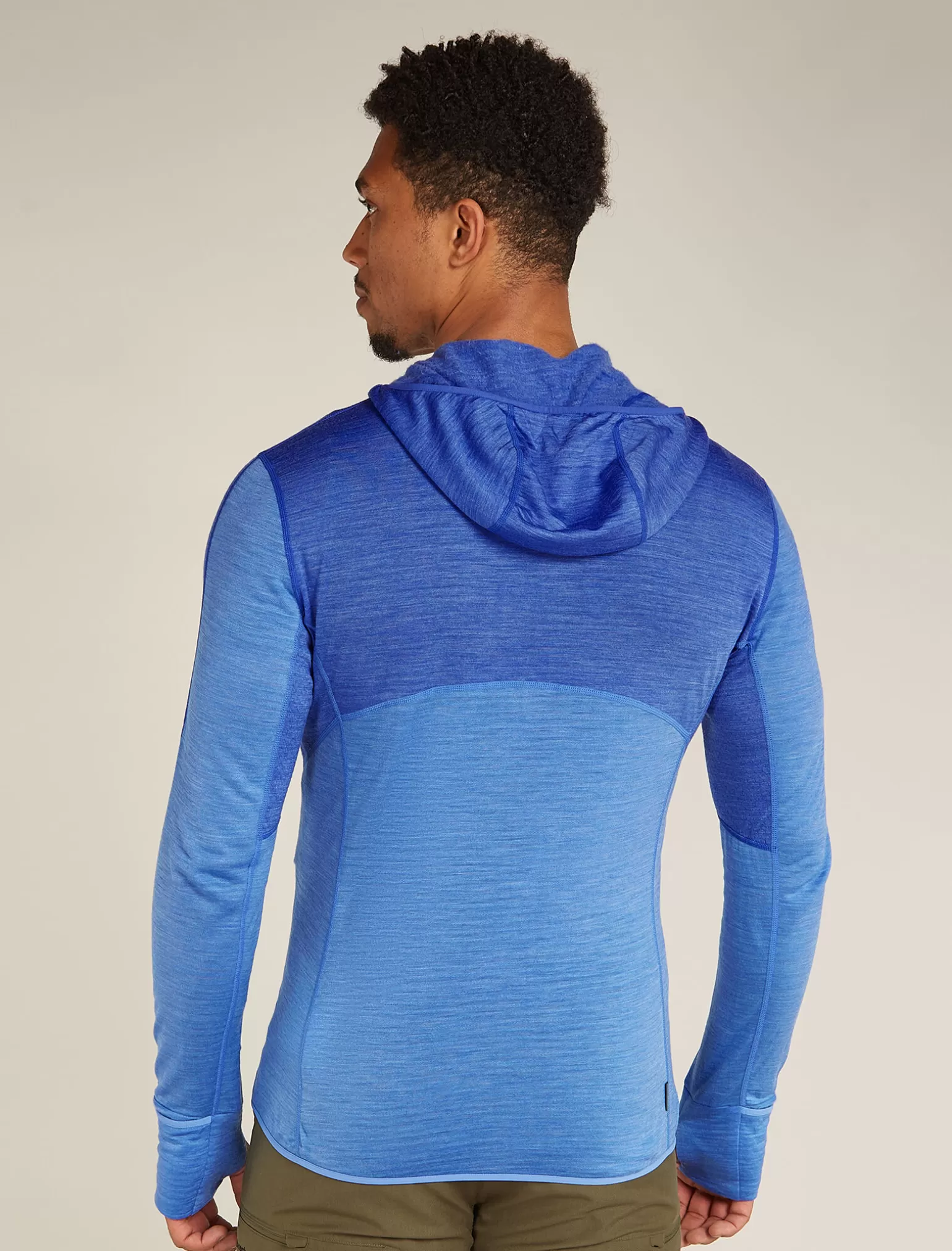 Icebreaker Men's Merino Blend 200 Realfleece™ Descender Long Sleeve Zip Hoodie