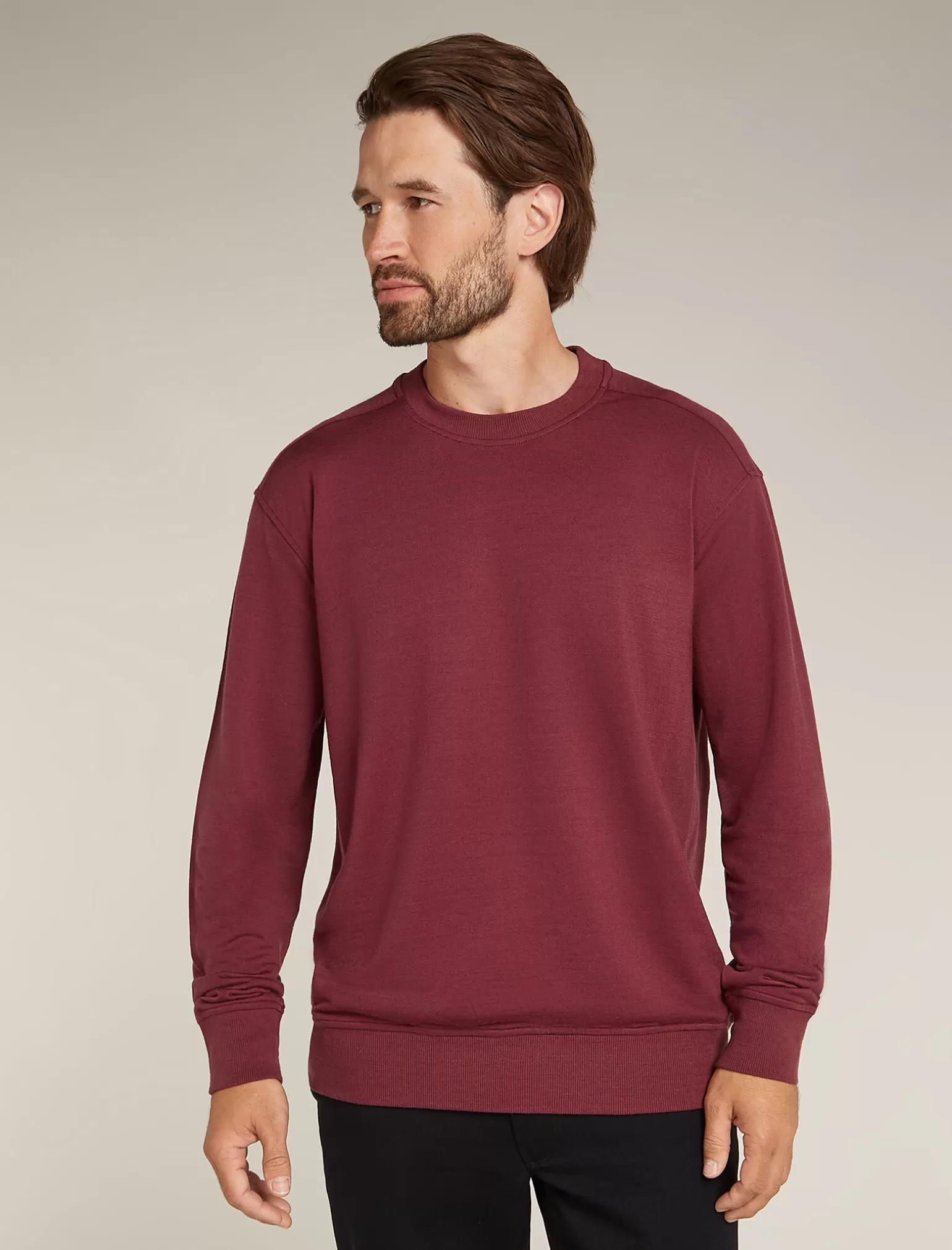 Icebreaker Men's Merino Blend 200 Shifter Long Sleeve Sweatshirt