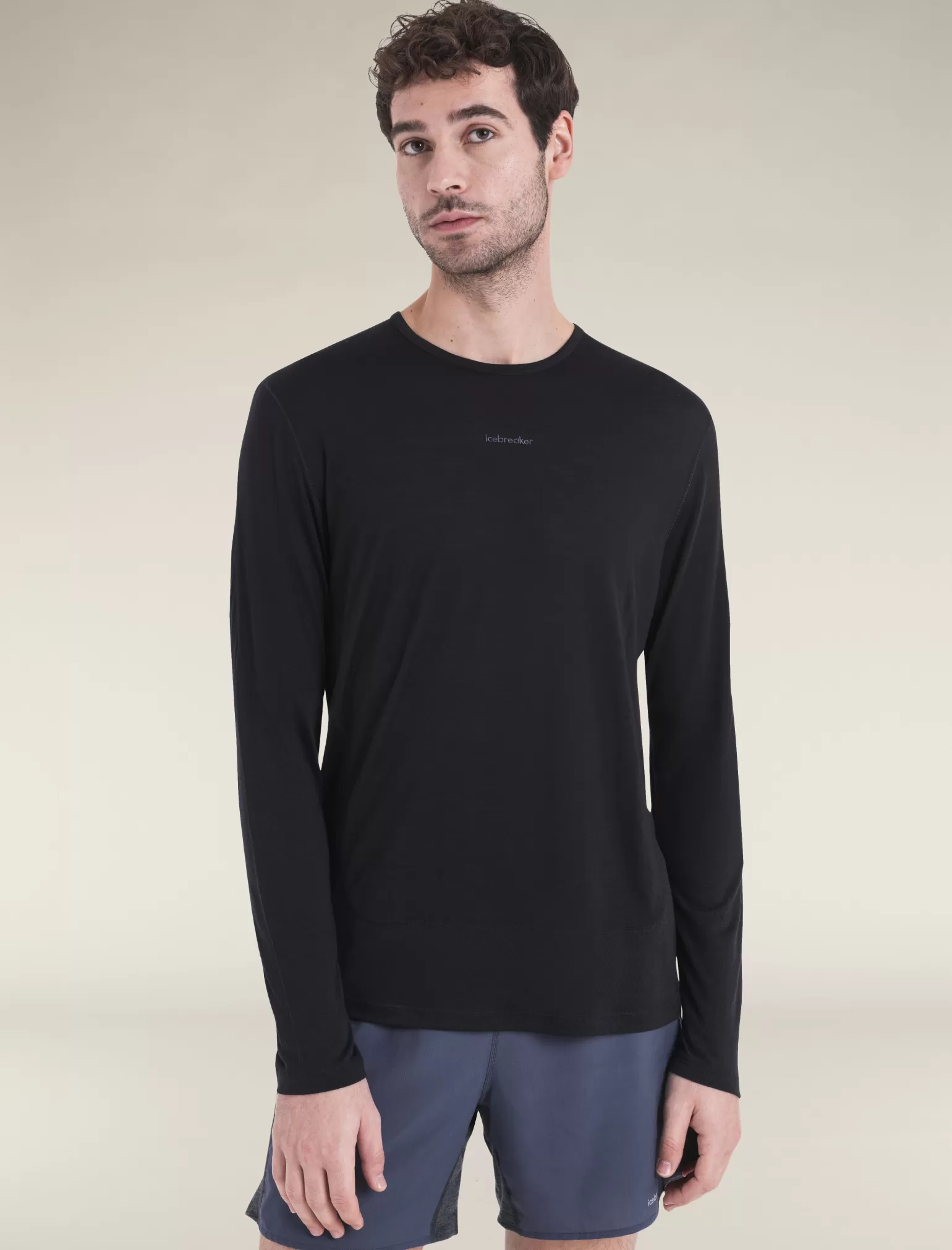 Icebreaker Men's Merino Blend 125 ZoneKnit™ Energy Wind Long Sleeve T-Shirt