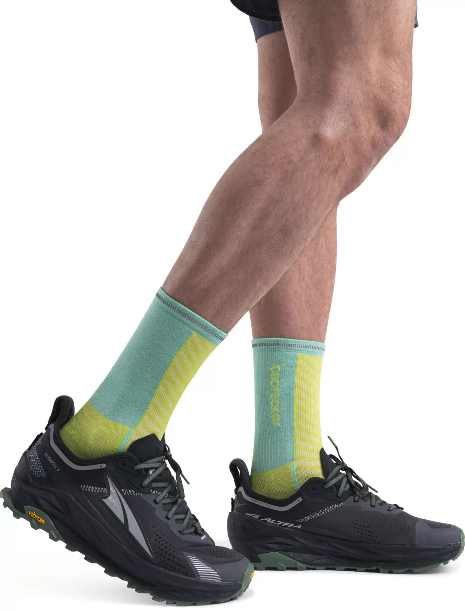 Icebreaker Men's Merino Blend Run+ Ultralight Crew Socks