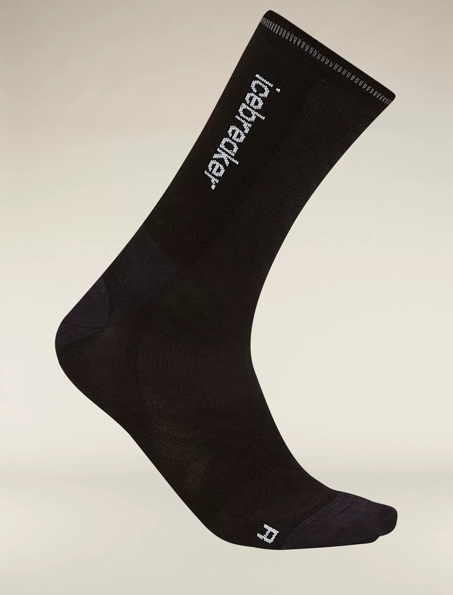 Icebreaker Men's Merino Blend Run+ Ultralight Crew Socks Cloud Dye