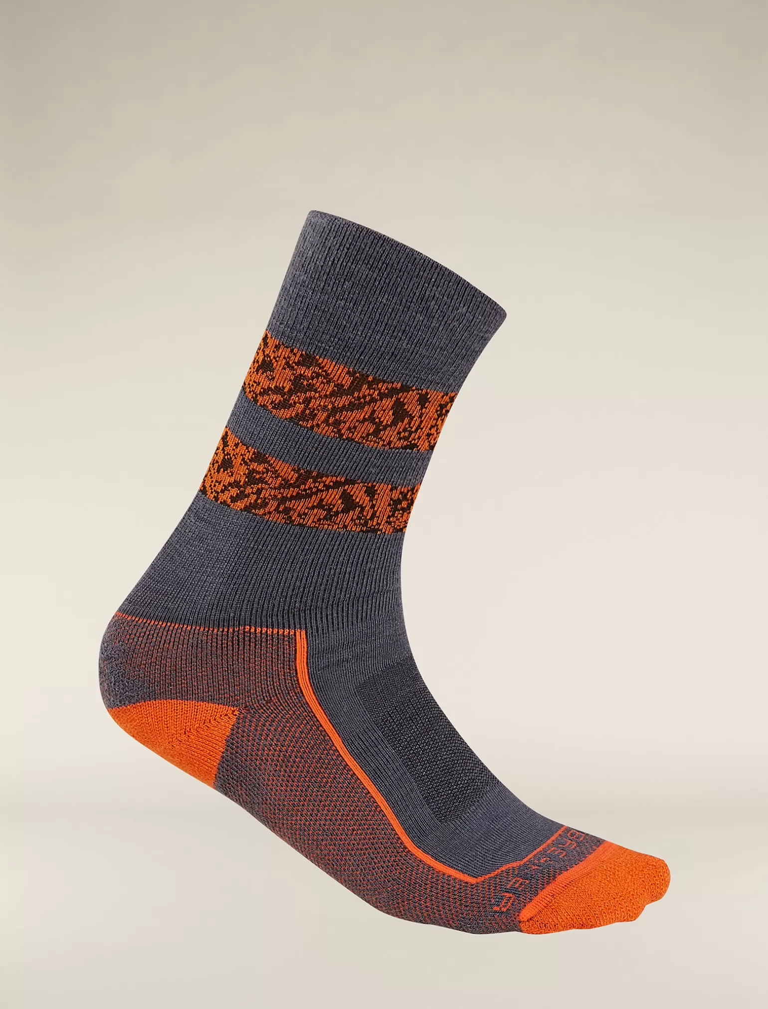 Icebreaker Men's Merino Hike+ Light Crew Natural Summit Socks