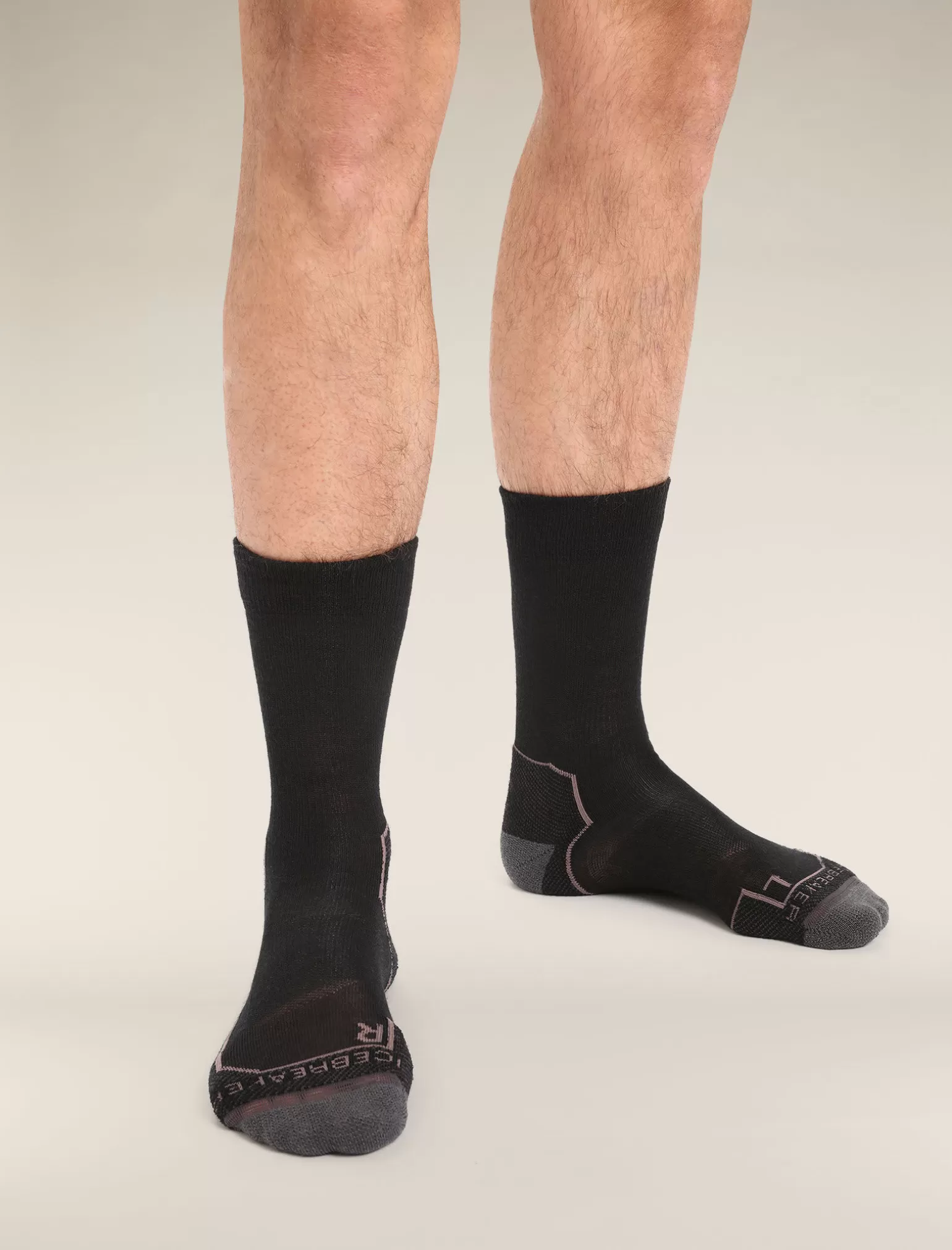 Icebreaker Men's Merino Hike+ Light Crew Socks