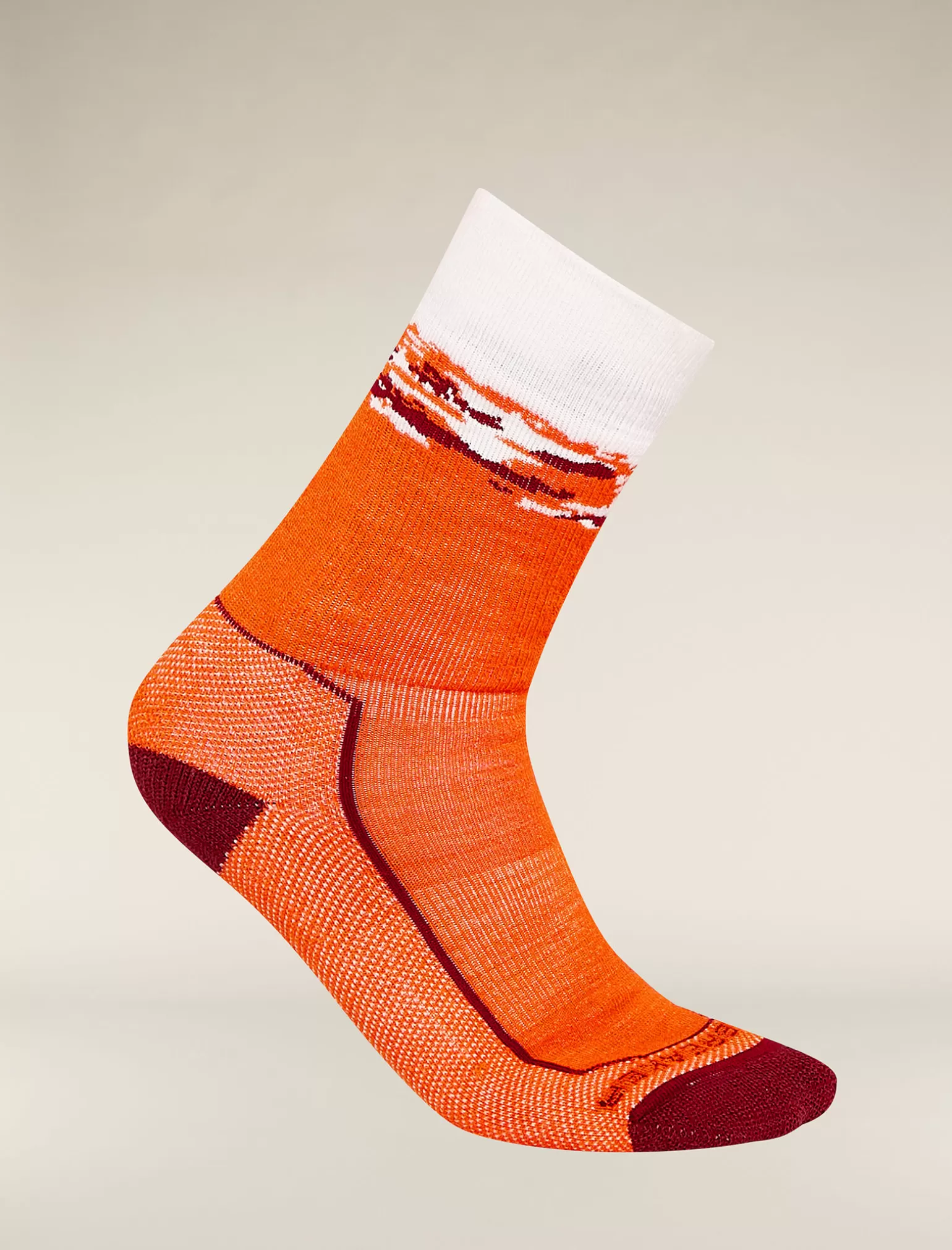 Icebreaker Men's Merino Hike+ Medium Crew Sedimentary Socks