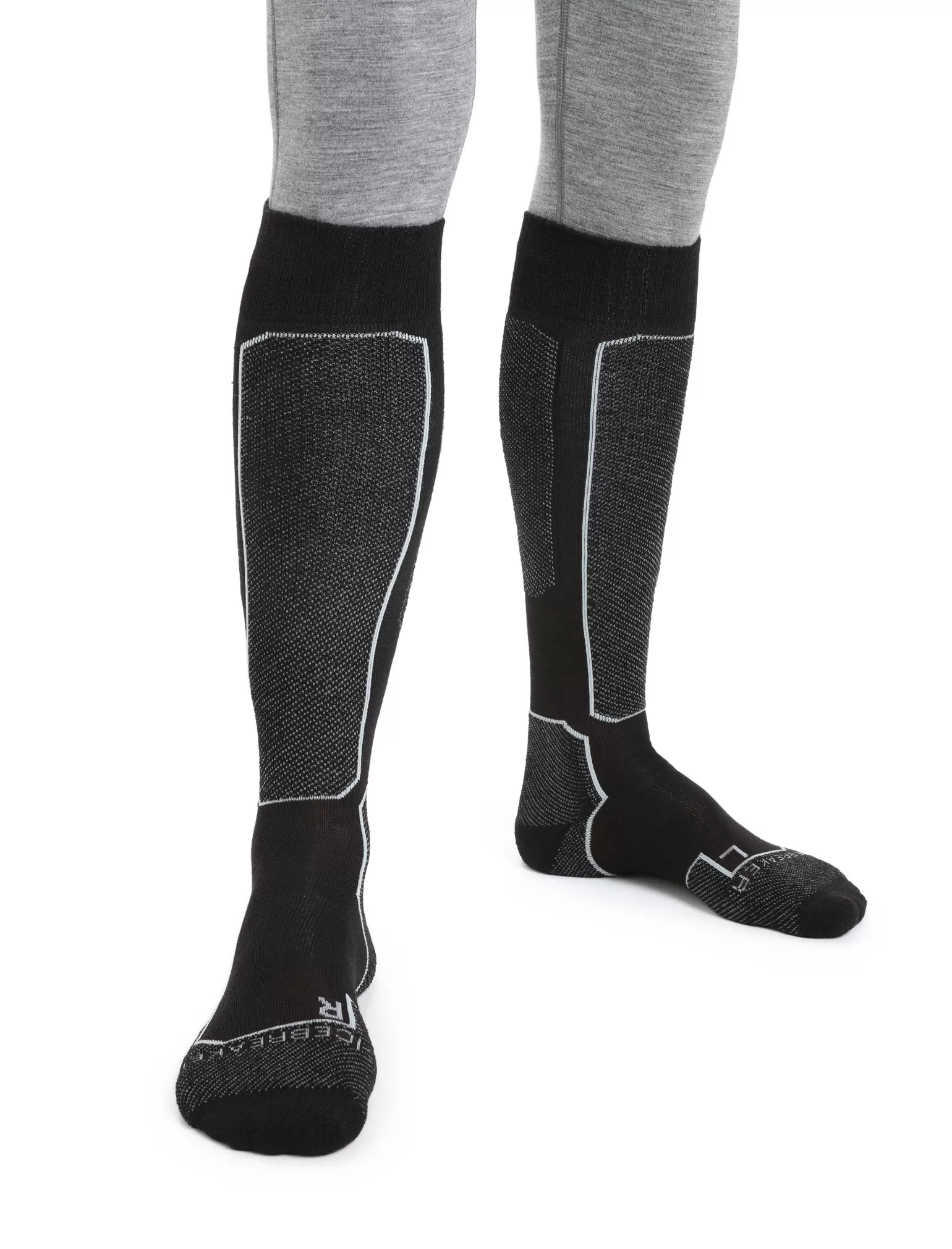 Icebreaker Men's Merino Ski+ Light Over the Calf Socks