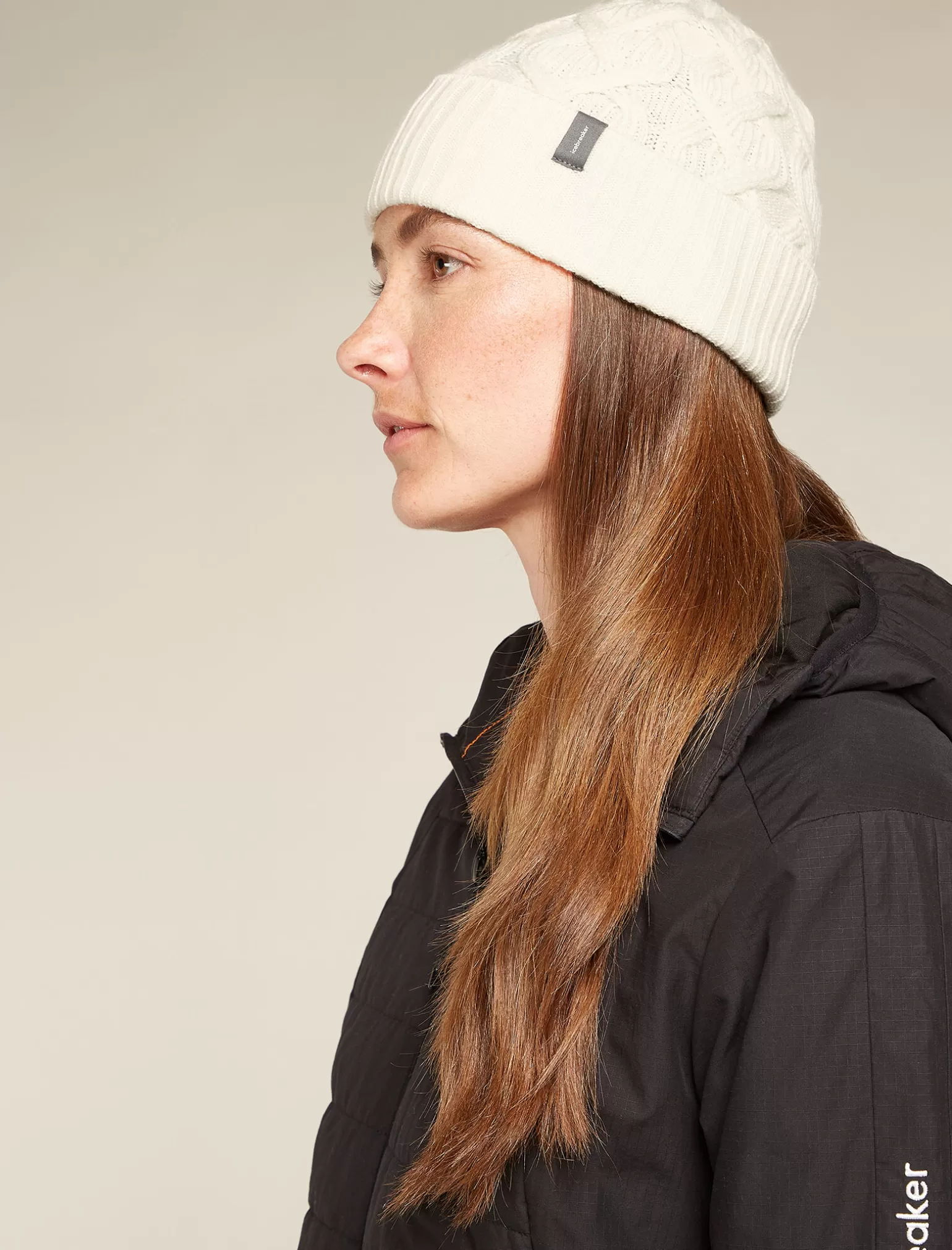 Women Icebreaker Unisex Merino Cable Knit Beanie