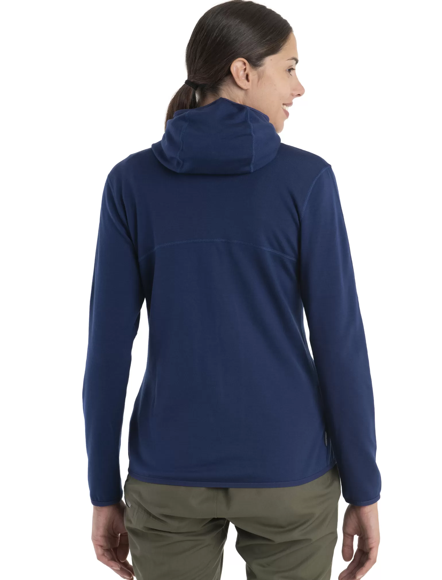 Women Icebreaker Women's Merino 560 Realfleece™ Elemental Long Sleeve Zip Hoodie