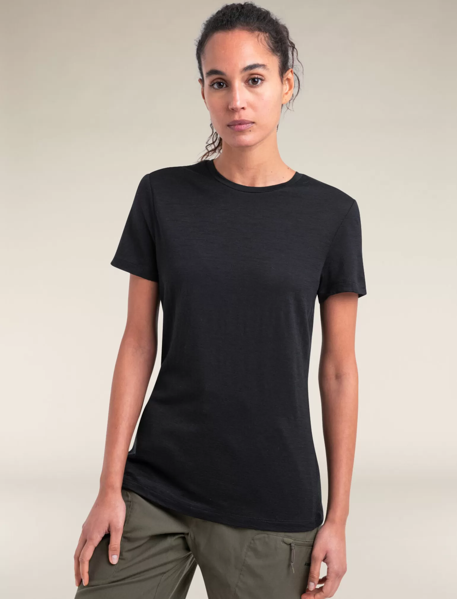 Women Icebreaker Women's Merino 150 Tech Lite Short Sleeve T-Shirt