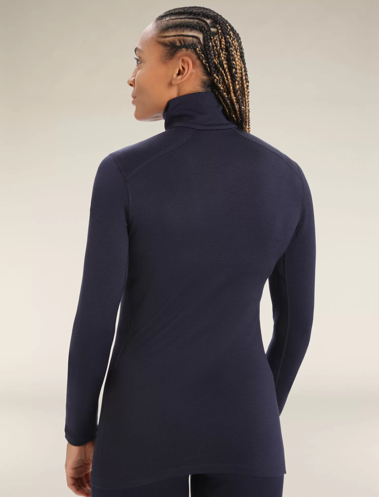 Women Icebreaker Women's Merino 260 Tech Long Sleeve Half Zip Thermal Top