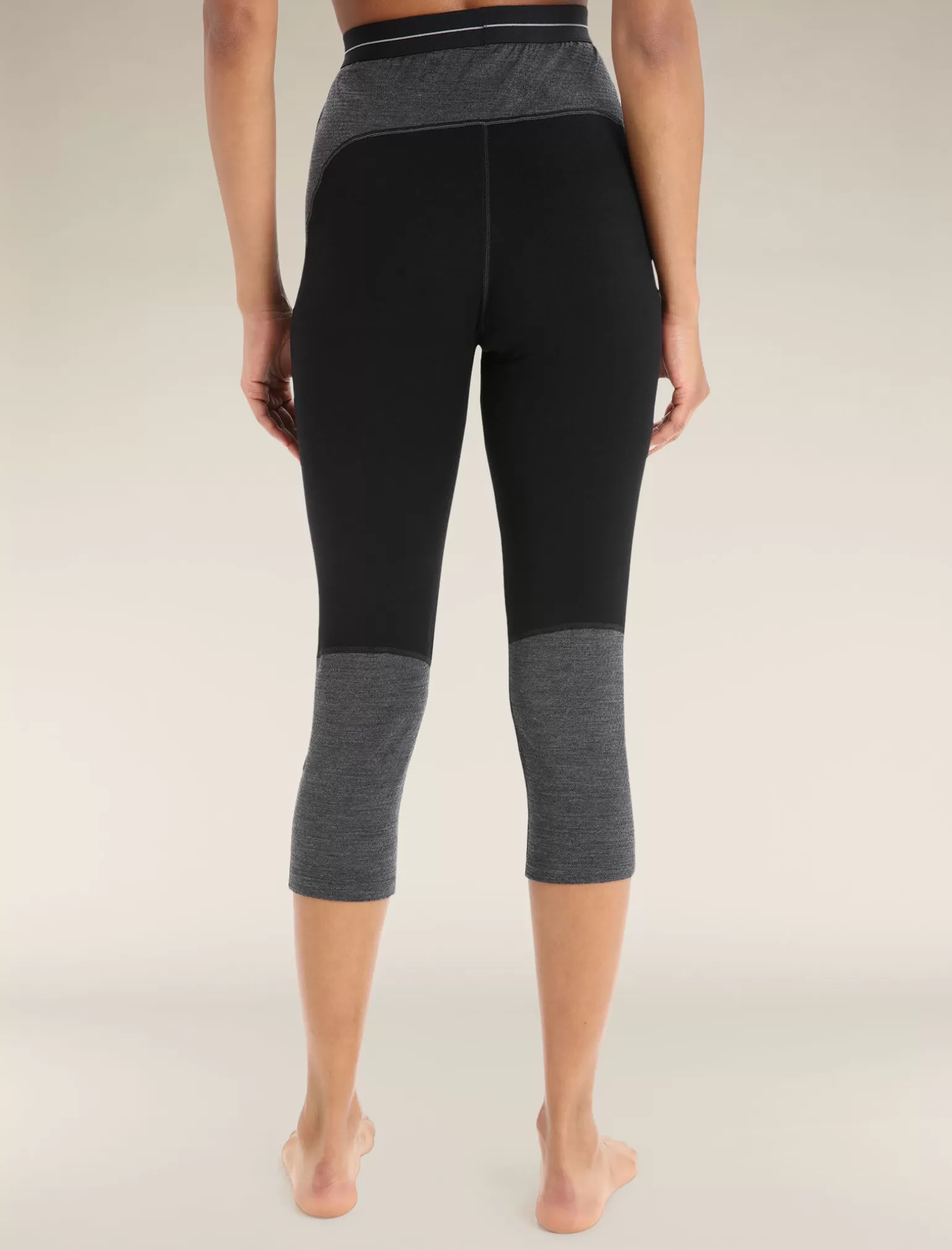 Women Icebreaker Women's Merino 260 ZoneKnit™ 3/4 Thermal Leggings