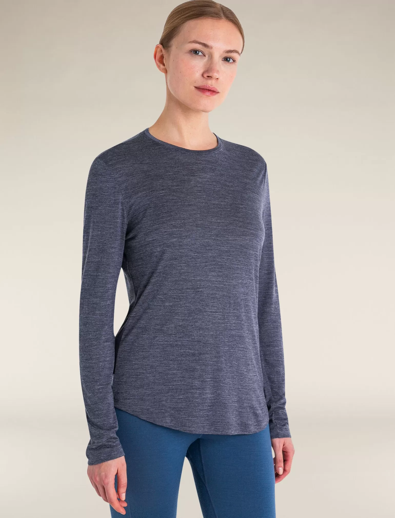 Women Icebreaker Women's Merino Blend 125 Cool-Lite™ Sphere Long Sleeve T-Shirt