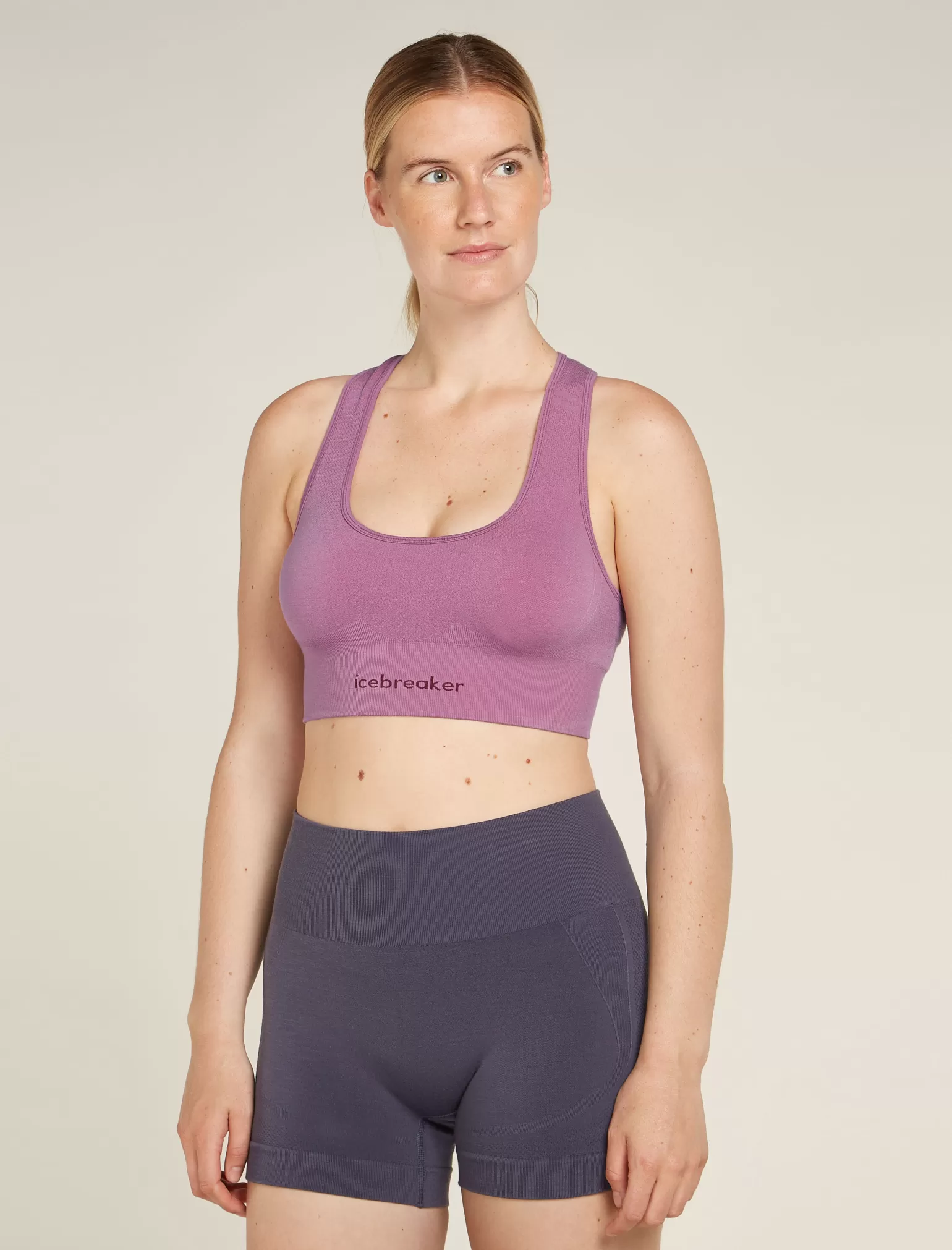 Women Icebreaker Women's Merino Blend 260 ZoneKnit™ Seamless Bra