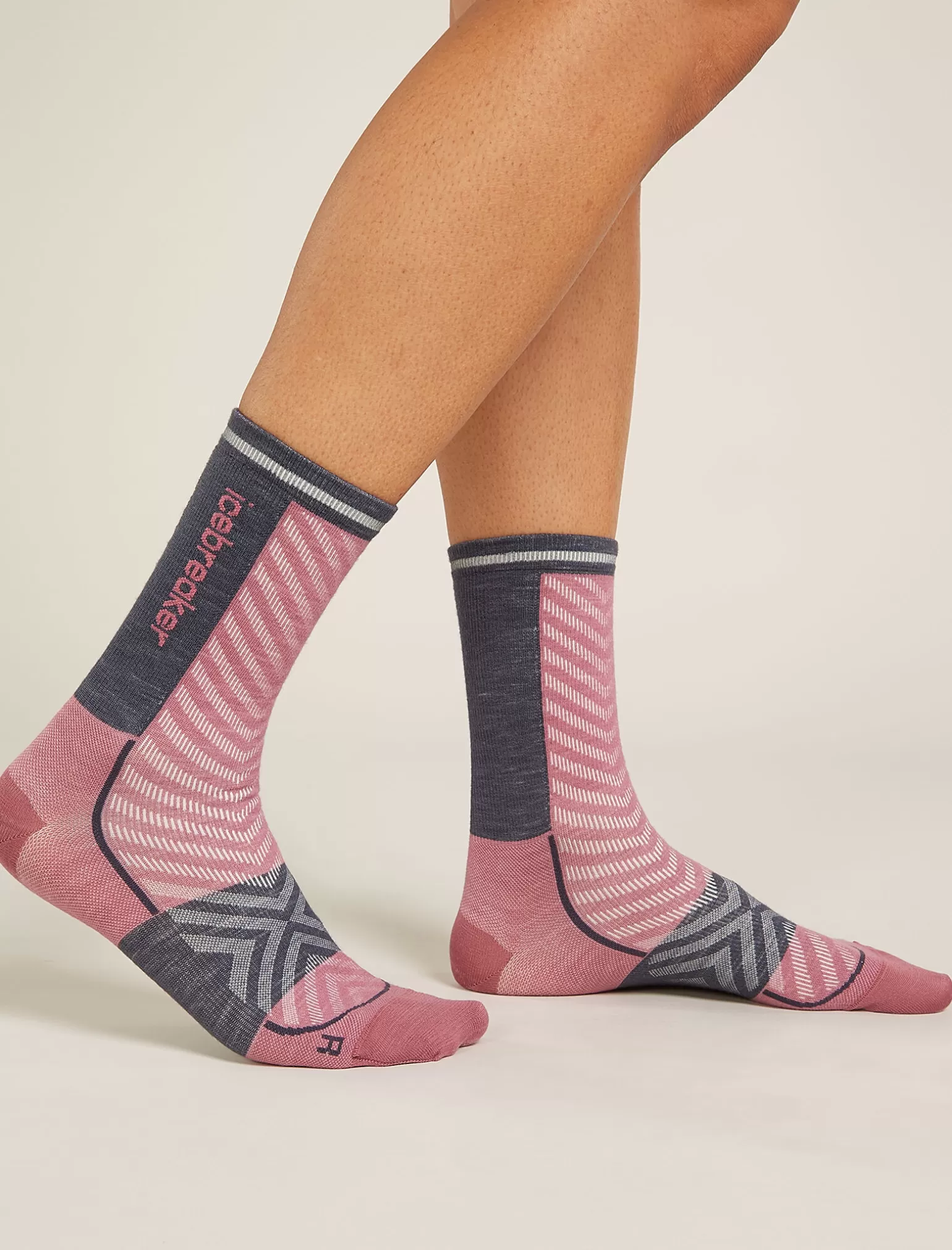 Women Icebreaker Women's Merino Blend Run+ Ultralight Crew Socks