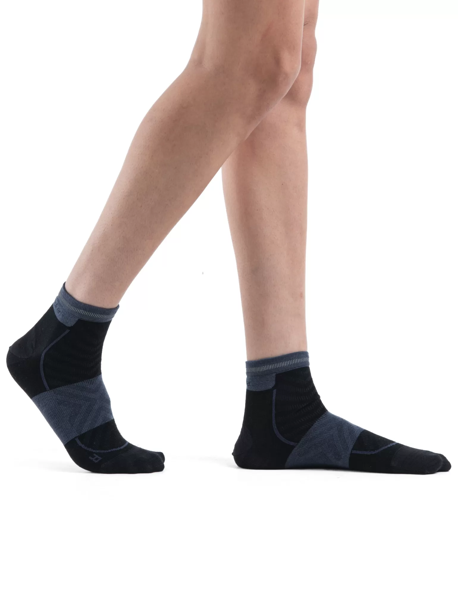 Women Icebreaker Women's Merino Blend Run+ Ultralight Mini Socks