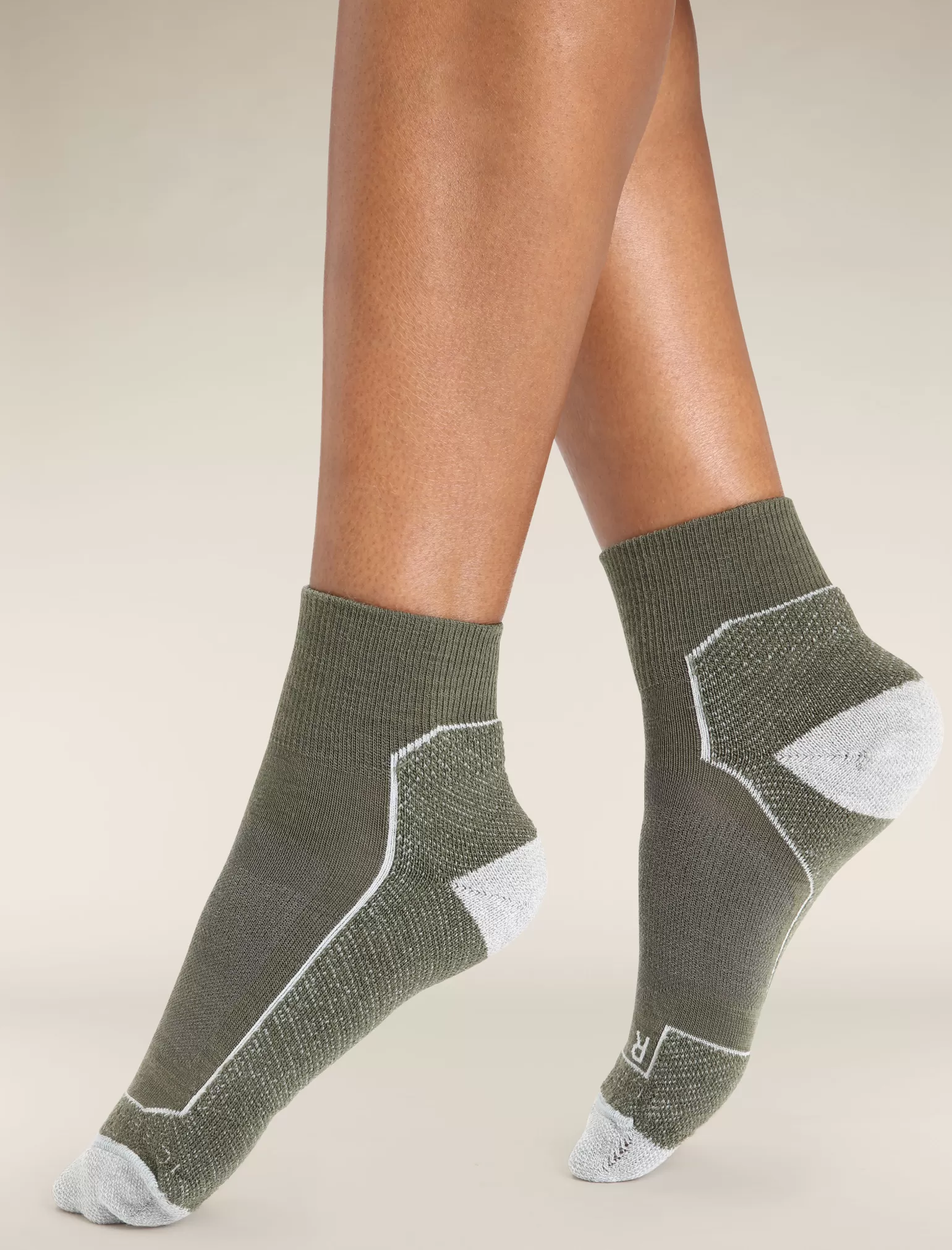 Women Icebreaker Women's Merino Hike+ Light Mini Socks