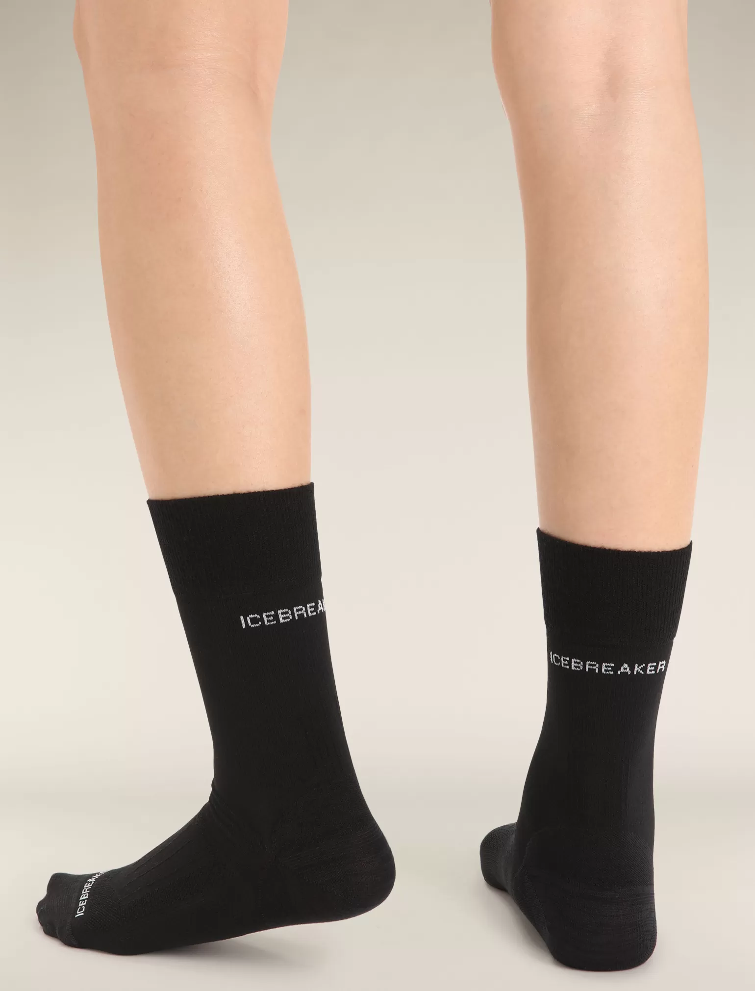 Women Icebreaker Women's Merino Hike Liner Crew Socks