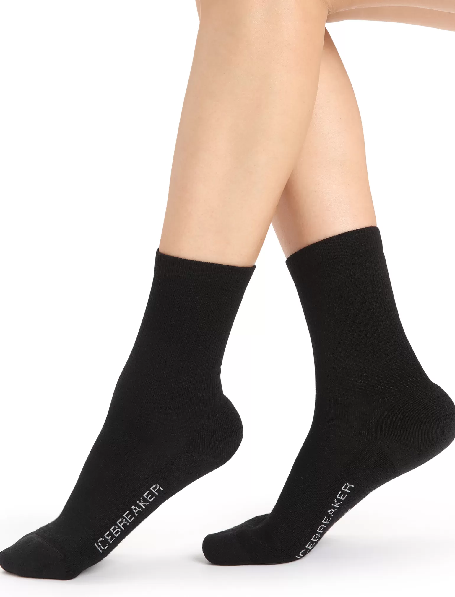 Women Icebreaker Women's Merino Lifestyle Light Crew Socks