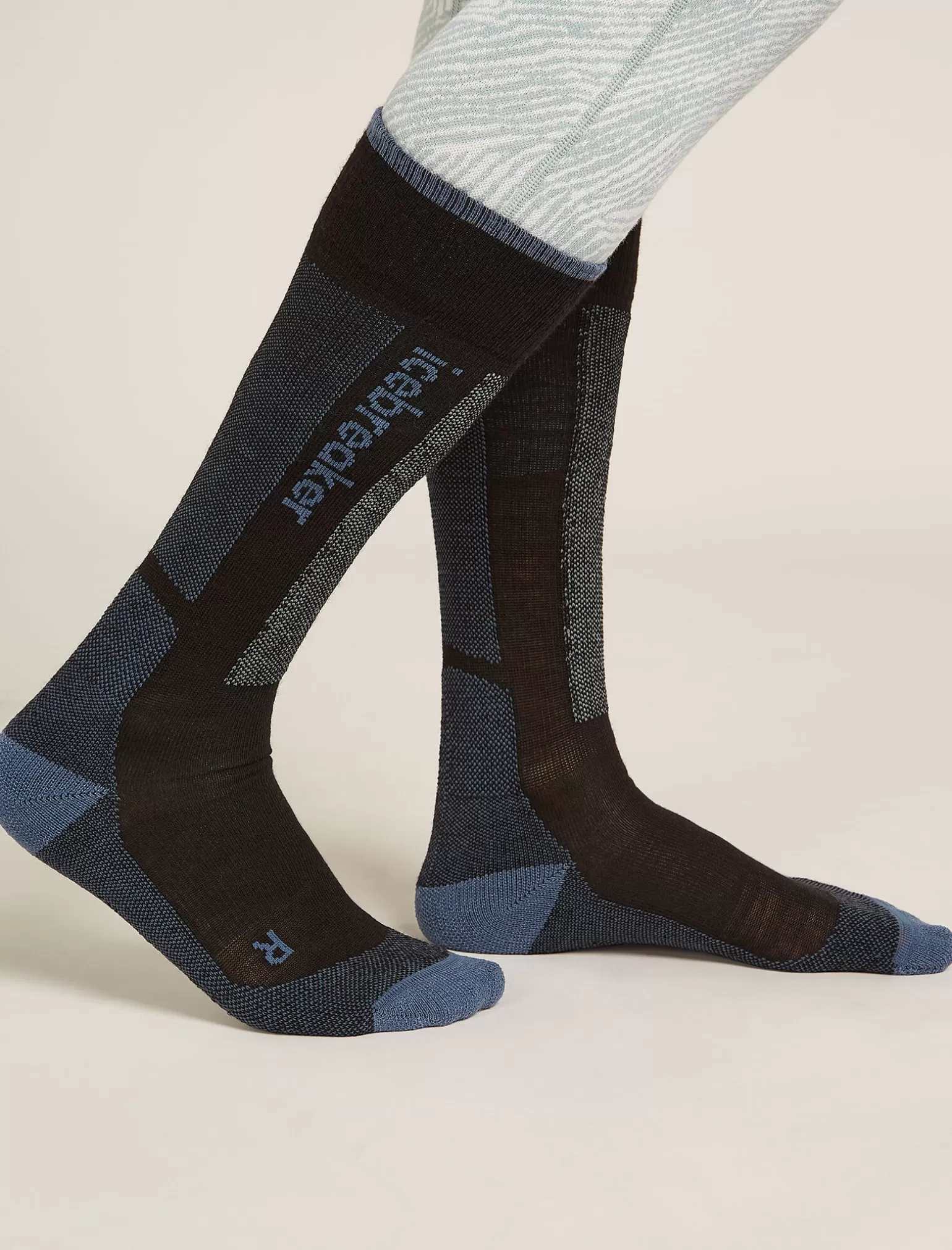 Women Icebreaker Women's Merino Ski+ Light Over The Calf Socks