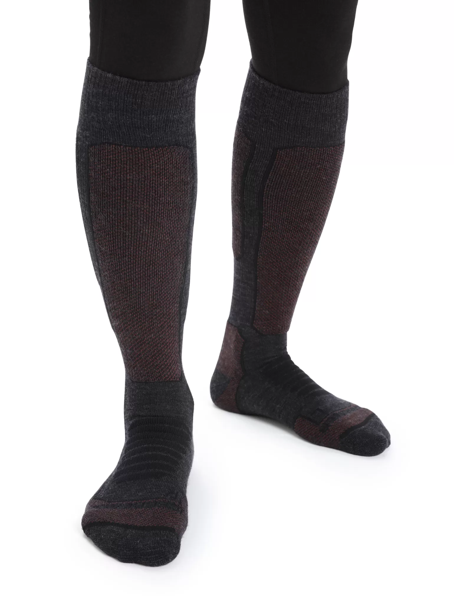 Women Icebreaker Women's Merino Ski+ Medium Over the Calf Socks