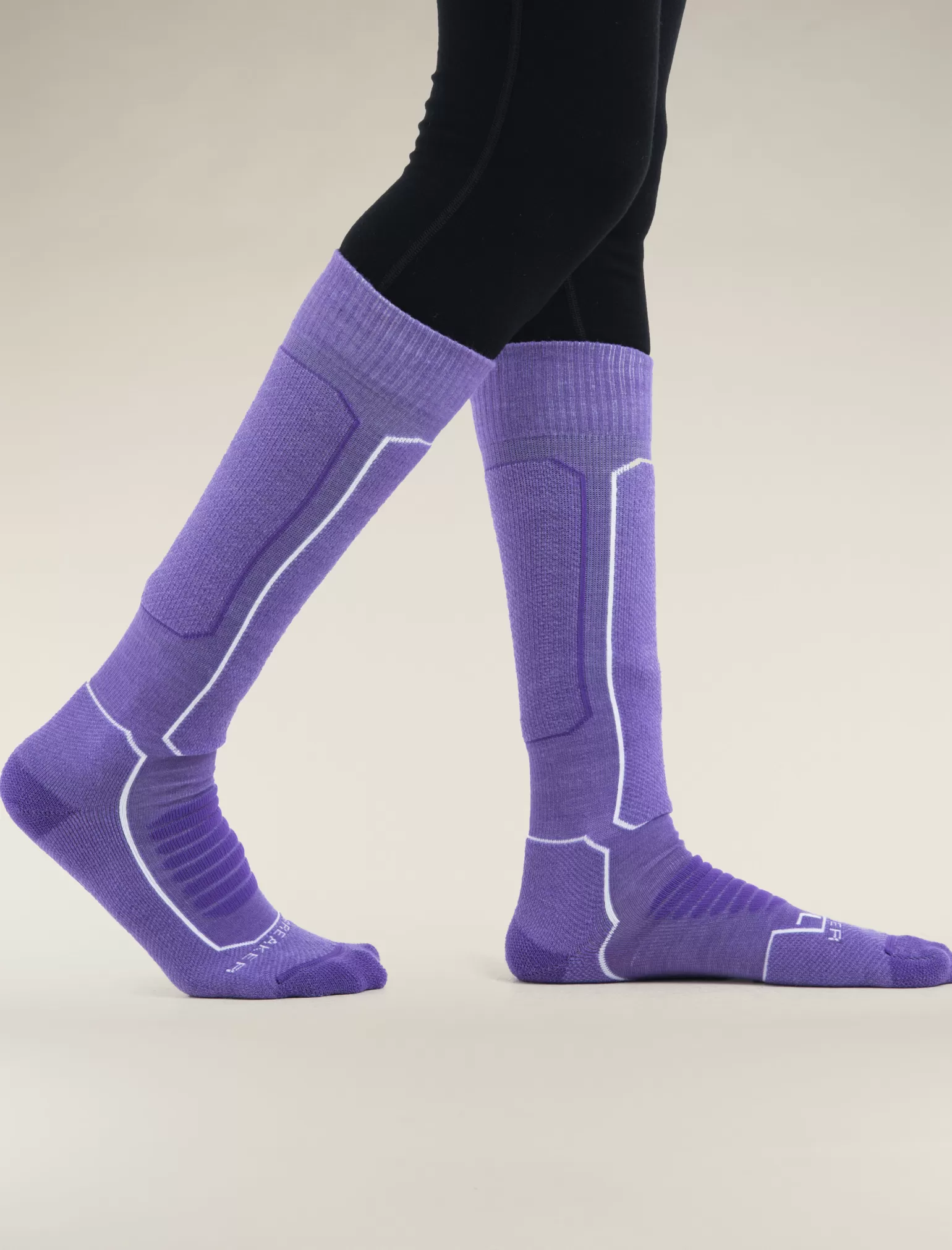 Women Icebreaker Women's Merino Ski+ Medium Over the Calf Socks