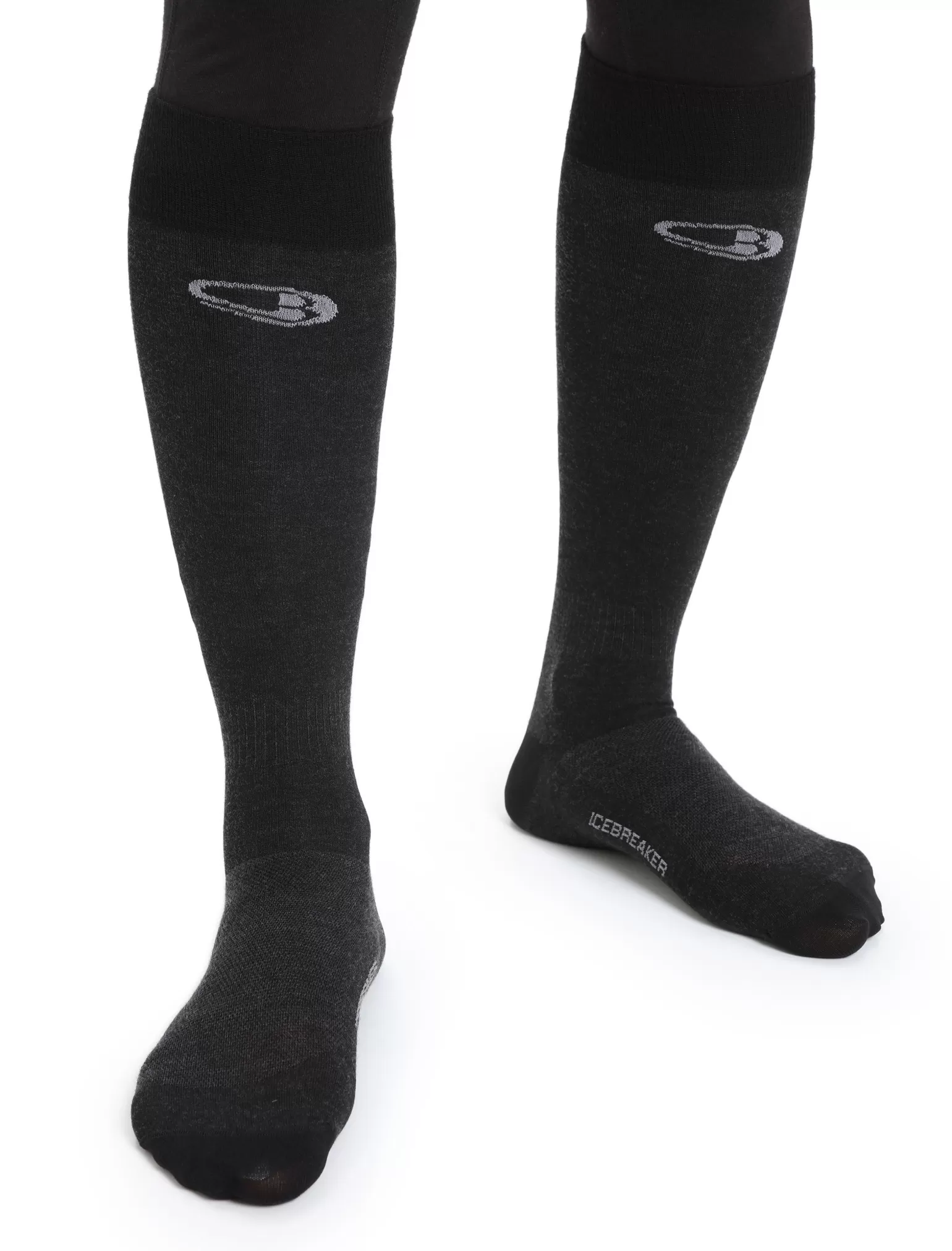 Women Icebreaker Women's Merino Snow Liner Over the Calf Socks